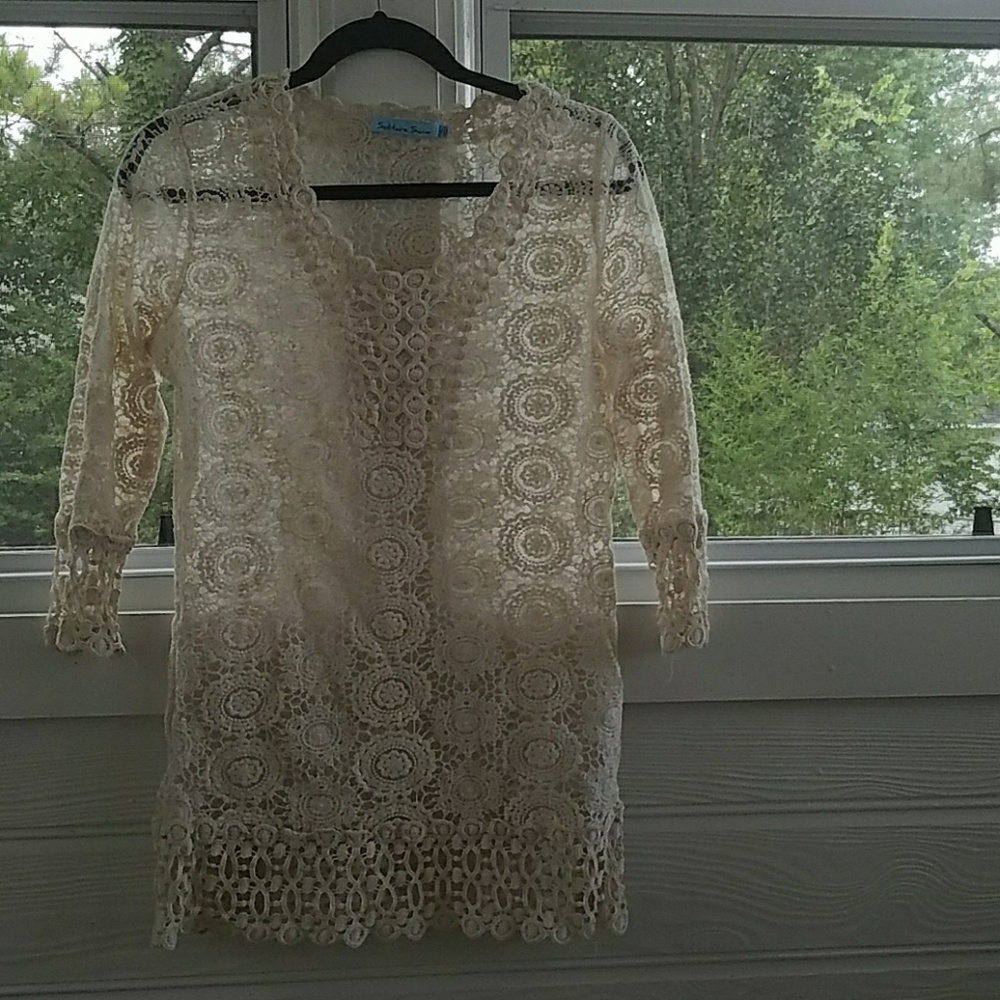 Solitaire Swim beach cover up
